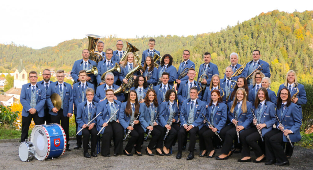 Die aktive Kapelle des MVE beim 125jährigen Jubiläum 2019